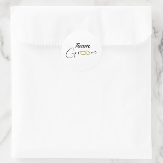 Team Groom Sticker (Tas)