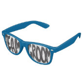 Team Groom Swag Party Shades Retro Zonnebril (Gekanteld)