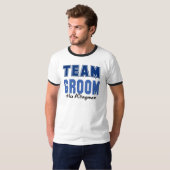 Team Groom T-shirt (Voorkant volledig)