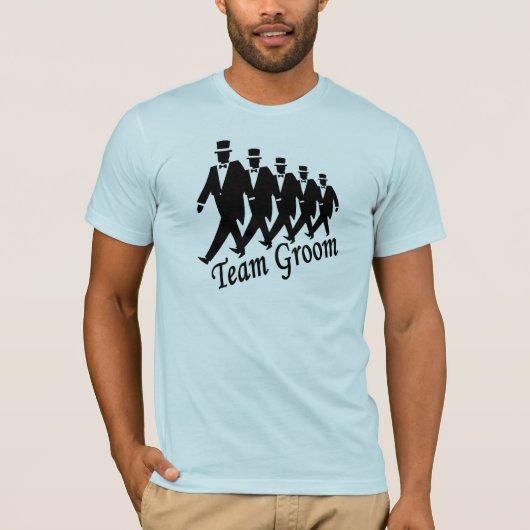 Team Groom T-shirt (Voorkant)