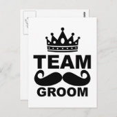 Team Groom T-Shirts M.png Briefkaart (Voorkant / Achterkant)