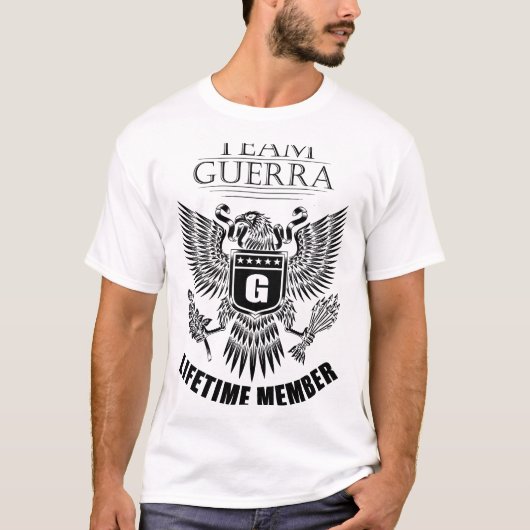 Team Guerra Levenslang lid T-shirt (Voorkant)