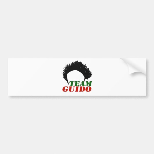 TEAM GUIDO BUMPERSTICKER (Voorkant)