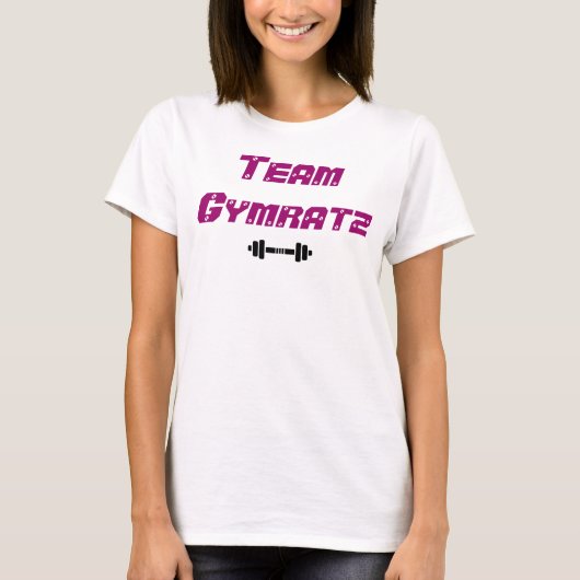 Team Gymratz by Dieseldoris och Slavdrivarn T-shirt (Voorkant)