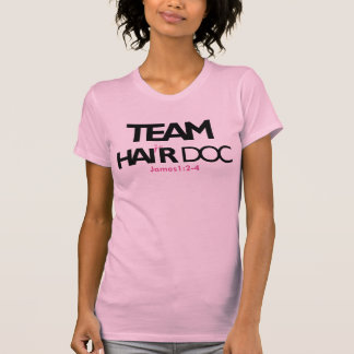 Team Hair Doc 911 (Racerback) Roze T-shirt