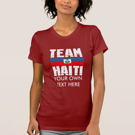 TEAM HAITI T-SHIRT (Voorkant)