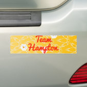 Team Hampton Bumpersticker (Op auto)