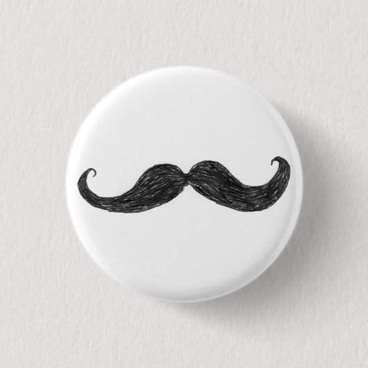 Team Hans Moostache Button (Voorkant)