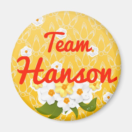 Team Hanson Magneet (Voorkant)