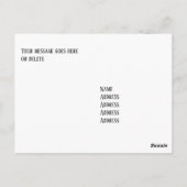 TEAM HARRY & MEGHAN MET GOUDEN KROON BRIEFKAART (Achterkant)