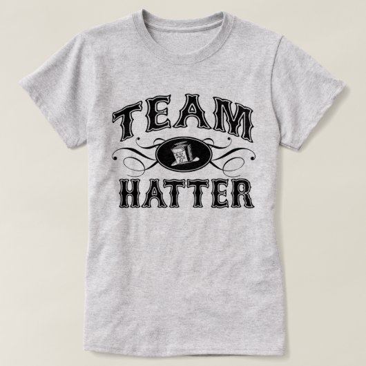 Team Hatter T-shirt (Design voorkant)