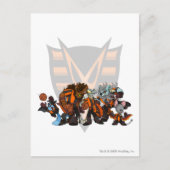 Team Haunted Bossen Group Briefkaart (Voorkant)