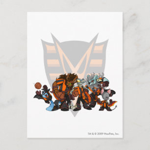 Team Haunted Bossen Group Briefkaart