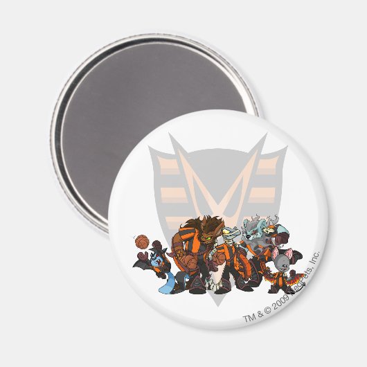 Team Haunted Bossen Group Magneet (Voorkant / Achterkant)