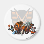 Team Haunted Bossen Group Magneet (Voorkant)