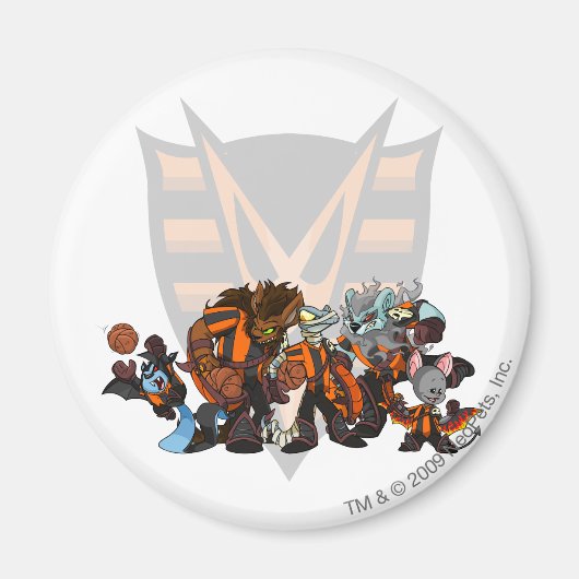 Team Haunted Bossen Group Magneet (Voorkant)