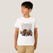 Team Haunted Bossen Group T-shirt (Voorkant volledig)