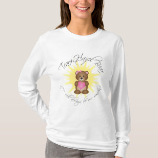 team hazel beer women's long-mantel shirt (wit)