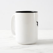 Team Heart en Soul Tweekleurige Koffiemok (Voorkant links)