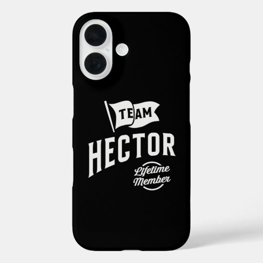 Team Hector Levenslang Lid Case-Mate iPhone Case (Achterkant)