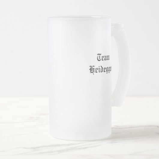 Team Heidegger Matglas Bierpul (Voorkant rechts)