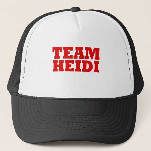 Team Heidi Trucker Pet (Voorkant)