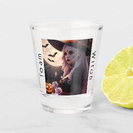 Team Heksen Halloween Spirit Feestspellen Shot Glas