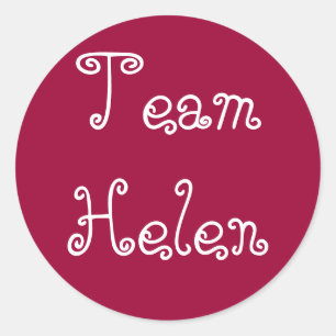 Team Helen sticker