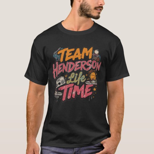 Team Henderson T-shirt (Voorkant)