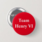Team Henry VI Ronde Button 5,7 Cm (Voorkant /achterkant)