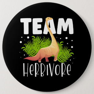 Team Herbivoor Brachiosaurus Dinosaur Toekomst Pal Ronde Button 6,0 Cm