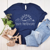 Team Herbivoor, Grappige Vegan, Schattige Vegetari T-shirt