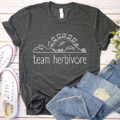 Team Herbivoor, Grappige Vegan, Schattige Vegetari T-shirt
