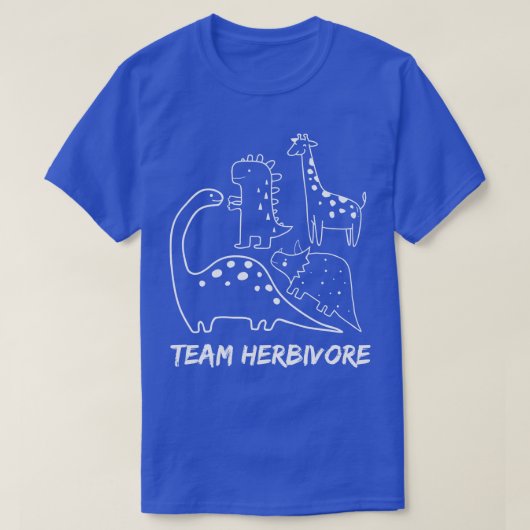 Team Herbivore 1 T-shirt (Design voorkant)