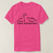 Team Herbivore 2 T-shirt (Design voorkant)