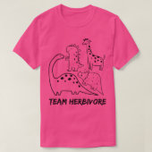 Team Herbivore 3 T-shirt (Design voorkant)