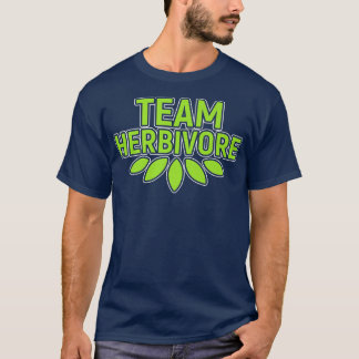 Team Herbivore Protein Vegetarian Vegan Activisme T-shirt