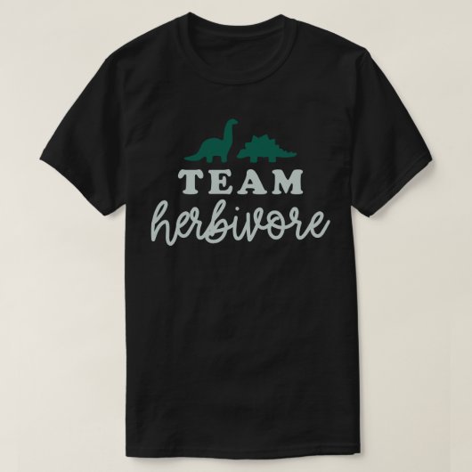 Team Herbivore T-shirt (Design voorkant)