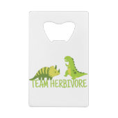 Team Herbivore Vegan Creditkaart Flessenopener (Achterkant)