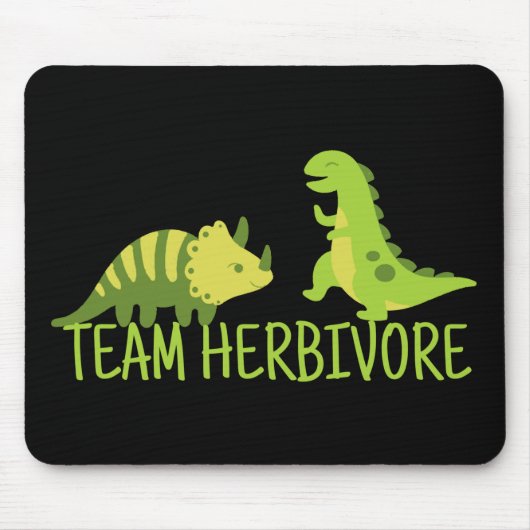Team Herbivore Vegan Muismat (Voorkant)