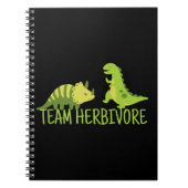 Team Herbivore Vegan Notitieboek (Voorkant)