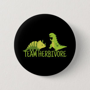 Team Herbivore Vegan Ronde Button 5,7 Cm