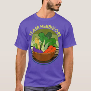 Team Herbivore Vegetables Veggies Plant based Vege T-shirt