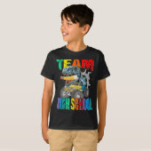 Team High School Monster Vrachtwagen Dinosaurus Jo T-shirt (Voorkant volledig)