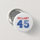 Team Hillary 45 Ronde Button 3,2 Cm (Voorkant /achterkant)