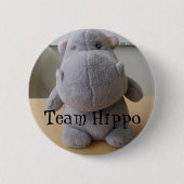 Team Hippo Ronde Button 5,7 Cm (Voorkant)