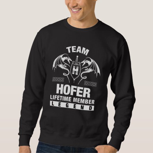 Team Hofer levenslang lid   Trui (Voorkant)