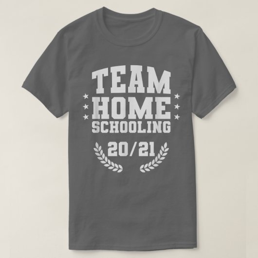 Team Homescholing 2021 Student School Child Prima T-shirt (Design voorkant)