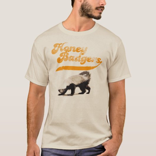 Team Honey Badger T-shirt (Voorkant)
