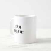 Team Hooah. Koffiemok (Voorkant links)